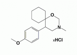 (5RS)-5-(4-Methoxyphenyl)-3-methyl-1-oxa-3-azaspiro-[5.5]undecane Hydrochloride